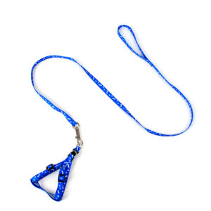 Economical pet leash, polyester printed puppy leash, 110cm