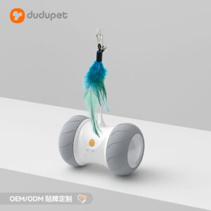 Interactive cat toys, fun and entertaining, feather roly-poly toys that make sounds, electric