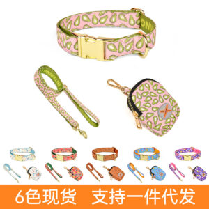 BSCI certified best-selling summer Instagram-worthy travel gear set with collar and dog leash